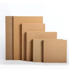 High Density MDF Board 1220X2440mm Waterproof Venner E0/E1/E2/WBP Glue
